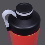 4 - GHC Steel Shaker Bottle,  with TwistOn Cap Red  1000 ml 