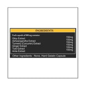 ingredients - Vuaxo Advanced Immun-T Booster,  180 capsules  Unflavoured 