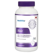 2 - HealthViva Hair with Biotin OP,  90 capsules  Unflavoured 