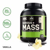 7 - ON (Optimum Nutrition) Serious Mass OP,  6 lb  Vanilla 