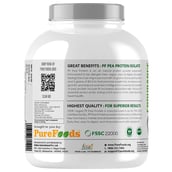 description - PureFoods PF Pea Protein, Chocolate 5 lb