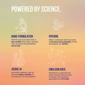 3 - PreVID Immunity Pack of Nano Curcumin, Zinc,Vitamin C & D,  240 g  Orange Burst Very Berry Peach Mango 