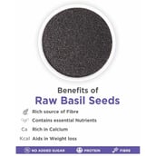 benefits - True Elements Basil Seeds,  0.250 g 