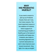8 - MuscleBlaze Probiotic Muesli,  0.4 kg  No Added Sugar 