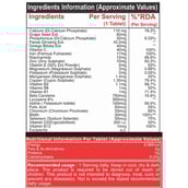 nutrition - Pharmgrade Healthy Living Multivitamin, 60 tablet(s) Unflavoured