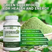 2 - Health Oxide Organic Moringa Tablets,  120 tablet(s) 