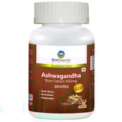 BestSource Nutrition Ashwagandha Root Extract (450mg),  60 capsules 