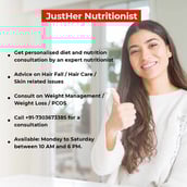 6 - JustHer PCOS Relief with Herbs,  250 g 