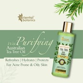 5 - Oriental Botanics Australian Tea Tree Face Toner, 150 ml for Acne Prone & Oily Skin