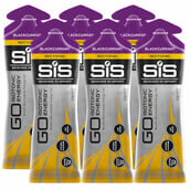 1 - Science In Sport SIS Gel Go Isotonic Energy,  6 Piece(s)/Pack  Black Currant 