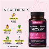4 - Boldfit Multivitamin For Women, 60 tablet(s) Unflavoured