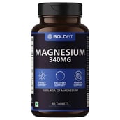 1 - Boldfit Magnesium 340 mg, Unflavoured 60 tablet(s)