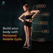 4 - Boldfit Resistance Tube with Foam Handles,  Black  Free Size 