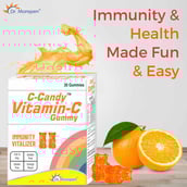 4 - Dr. Morepen Immuniply Curcumin 50 chewable tablet(s) Chatpata & C-Candy Vitamin C Gummy Combo, 30 gummies Orange