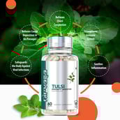 7 - Nirvasa Tulsi Immunity Booster 500mg, 60 capsules