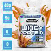3 - MuscleTech 100% Premium  Whey Protein Plus,  5 lb  Triple Chocolate 
