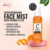 3 - St.Botanica Vitamin C & B3 Face Mist,  120 ml  Ultra Fresh with Pure Natural Extract 