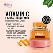 4 - St.Botanica Vitamin C Brightening Night Cream,  50 g  for All Skin Types 