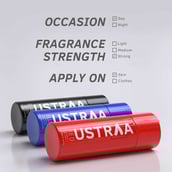 4 - Ustraa Red Black Blue Deodorant Body Spray, 150 ml for Men
