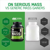 6 - ON (Optimum Nutrition) Serious Mass Weight Gainer Powder, 12 lb Chocolate