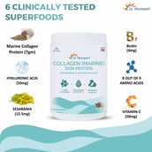 5 - Dr. Morepen Slim Shake 500g, Marine Collagen Skin Protein 240g, Muscle Food 100% Whey Protein 2.2lb Combo,  3 Piece(s)/Pack  Shake-Strawberry Fusion, Whey Protein-Double Chocolate 