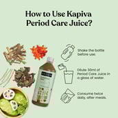 8 - Kapiva Period Care Juice,  Unflavoured  1 L 