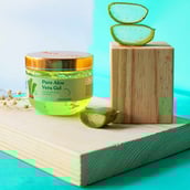 10 - Kapiva Pure Aloe Vera Gel,  150 g  for Oily and Dry Skin 