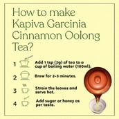 7 - Kapiva Garcinia Cinnamon Oolong Tea,  Natural  100 g 