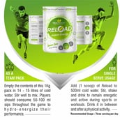 Healthfarm Elite Series Reload Instant Energy, 1 kg Lemon Lime