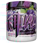 1 - ANS Performance Ritual Pre-Workut, 0.79 lb Glacier Grape
