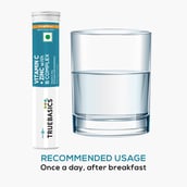 5 - TrueBasics Vitamin C + Zinc with B Complex,  60 tablet(s)  Orange 