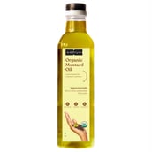 1 - Kapiva Organic Mustard Oil (Supports Heart Health),  1 L 