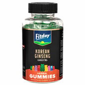 2 - Fitday Korean Ginseng,  38 gummies 