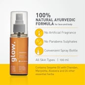 3 - Pure Cure + Co Glow Manjistadi Oil,  100 ml  Smooth + Radiant Skin 