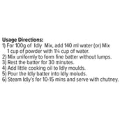 ingredients - Super Diet Protein Idli Mix,  Unflavoured  400 g 