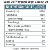 nutrition - Super Diet Virgin Coconut Oil,  1 L 