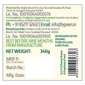 1 - bGREEN Vegan Protein Peanut Butter by MuscleBlaze OP,  0.340 kg  Unsweetened Crunchy 