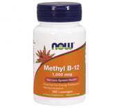Now Methyl B-12 (1000mcg),  100 capsules  Unflavoured 