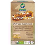 Organic Wellness OW'Heal Turmeric C Plus,  90 capsules 