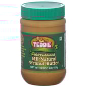 Teddie All Natural Peanut Butter,  Smooth  0.453 kg 