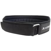 KOBO Foam Padded Weight Lifting Belt (WTB-04),  Black  Medium 