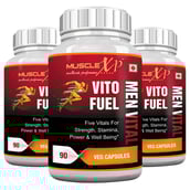 MuscleXP Vito Fuel Men Vital, 90 veggie capsule(s) Unflavoured (Pack of 3)