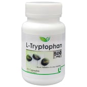 Biotrex L-Tryptophan (500 mg),  60 capsules 