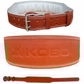 KOBO Back Support Weight Lifting Gym Belt (WTB-02),  Brown  XL 