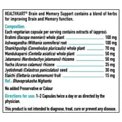 HealthKart Brain & Memory Support, 60 capsules(Supplement)