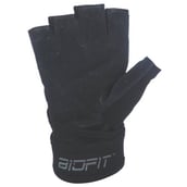 Biofit Classic Wrist Wrap Gloves (1110), Black Medium