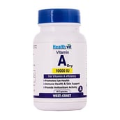 Healthvit Vitamin A Dry (10000 IU),  60 capsules 