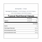 Myprotein Omega 3 (1000 mg),  90 softgels 