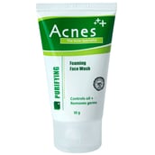 Acnes Purifying Foaming Face Wash,  50 g  for All Skin Types 