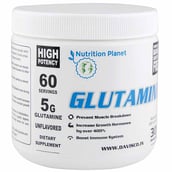 Nutrition Planet Glutamine,  0.66 lb  Unflavoured 